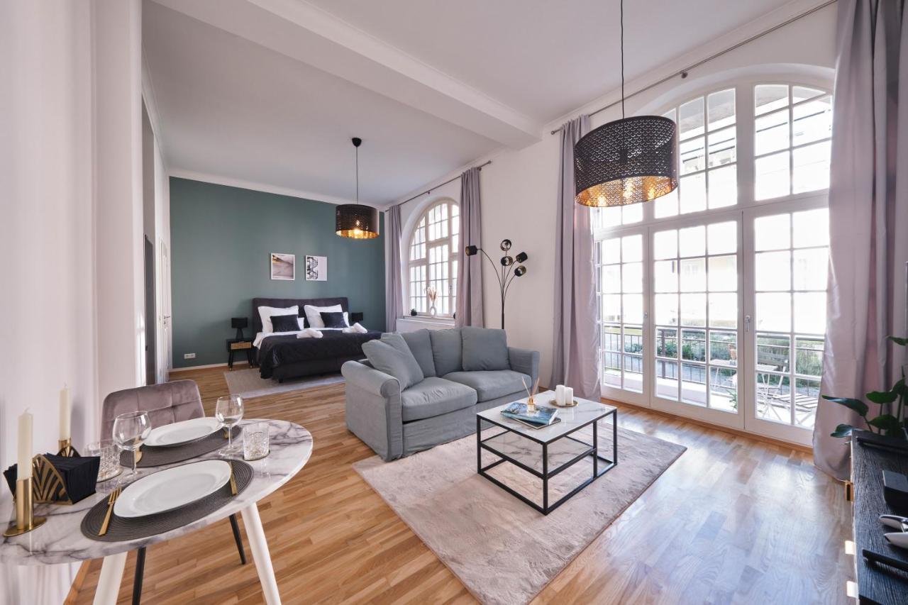 Historisches Deluxe Apartment Im Marianum Neuss Exteriér fotografie
