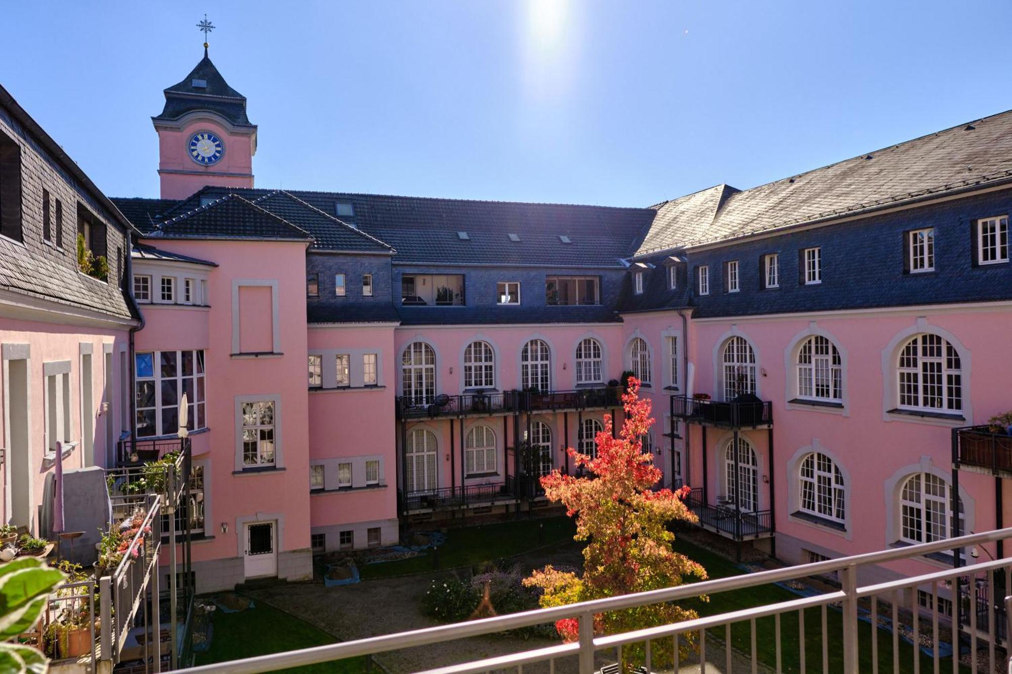 Historisches Deluxe Apartment Im Marianum Neuss Exteriér fotografie