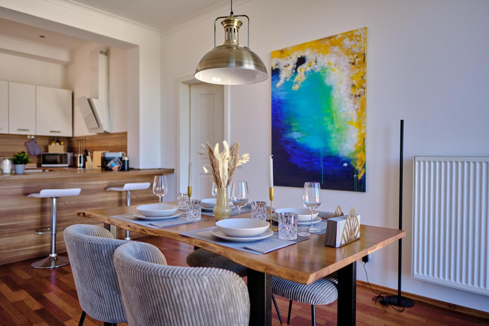 Historisches Deluxe Apartment Im Marianum Neuss Pokoj fotografie
