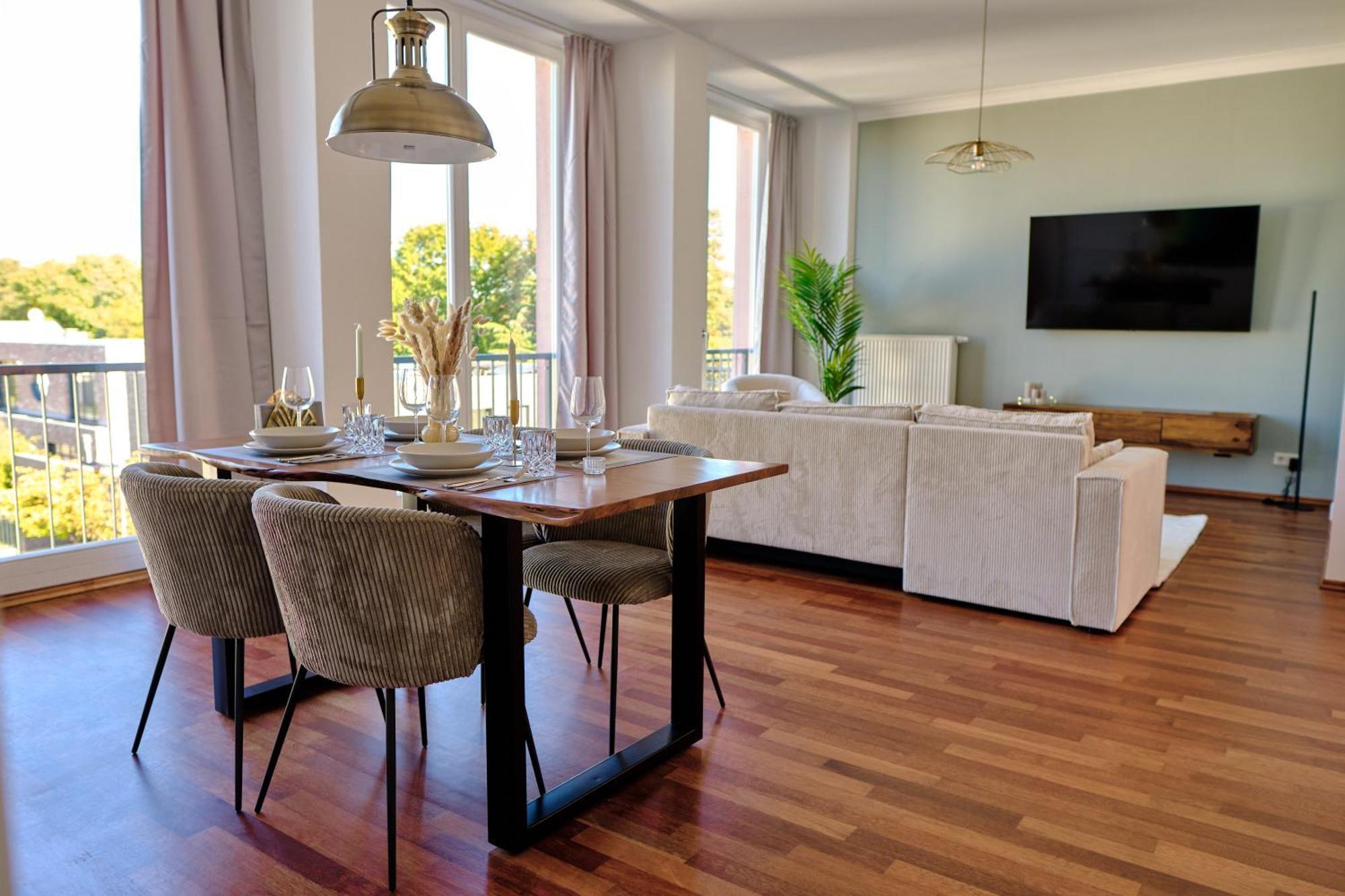 Historisches Deluxe Apartment Im Marianum Neuss Exteriér fotografie